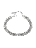 faina Women Round Link Bracelet in Silver
