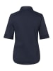 More & More klassische, taillierte Basic-Bluse in marine