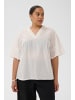 KAFFE curve Bluse langarm KCvaleria Regular fit in Chalk