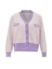 faina Women Cardigan in Wollweiss Lavendel