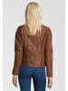 H.I.S Lederjacke Lederjacke "SALINA" in cognac