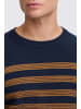 INDICODE Strickpullover IDPanloop 35840MM modischer Strickpullover in dunkelblau