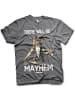 Gremlins T-Shirt "There Will Be Mayhem T-Shirt" in Grau
