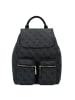 Guess Manhattan II City Rucksack 33 cm in coal logo