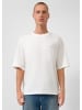 QS T-Shirt  in  03D0_wollweiß