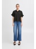 ICHI Hemd kurzarm IHSAMI Loose fit in Black