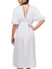 Reichstadt Damen Relaxed Fit Sommerkleid Musselin in White