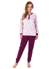NORMANN r interlock Pyjama lang Bündchen - 69479 in rosa