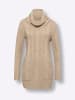 Sieh an! Longpullover in beige