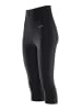 Winshape Functional Power Shape High Waist 3/4-Tights mit drei Taschen HWL214 in schwarz