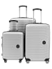 Hauptstadtkoffer Mitte - 3er Koffer-Set Hartschale Gepäckset, TSA, 4 Rollen (S, M & L) in matt Weiß