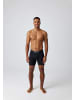 SNOCKS Lange Boxershorts Mix (Schwarz/Grau/Dunkelblau) 6 Stück