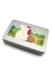 Mr. & Mrs. Panda Puzzle Einhorn Koffer Design ohne Spruch in Weiß