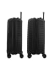 Jump Striper 4 Rollen Kabinentrolley 55 cm mit Dehnfalte dark grey