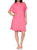 NORMANN Kurzarm Frottee Nachthemd Beachwear 125 215 93 450 in pink
