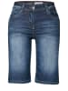 Cecil Casual Fit Jeansshorts in Blau