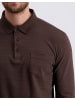 Pierre Cardin Langarmshirt in Mulch