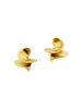 usha WHITE LABEL Women Earrings With Butterfly Clutch in Gold