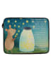 Mr. & Mrs. Panda Tasche Laptop Maus Sterne Design mit Spruch in Weiß