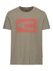 Camel Active Jersey T-Shirt aus zertifiziertem Organic Cotton in Khaki