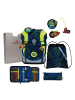 DerDieDas ErgoFlex Tiny Schulranzen-Set 6-teilig Neon Crazy
