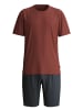 Calida Pyjama in brick red