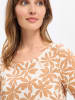 Robe Légère Kleid in beige weiß - 0001