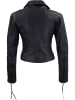 trueprodigy Lederjacke Raven in Schwarz
