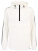 Urban Classics Urban Classics Herren Crinkle Nylon Pull Over Jacket in wht/blk