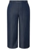 Ulla Popken Culotte in dark blue denim