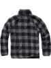 Brandit Fleecejacke/Fleecepullover "Teddyfleece Jacket" in Schwarz