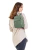 Cluty Rucksack echt Leder in grün