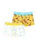 Unabux Boxer Briefs Motiv Mix 2er-Pack in COSTA