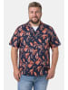 Men Plus Hemd in navy blau
