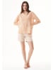 Organication Bluse "WOR15111" in Indiantan Blume