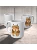 Mr. & Mrs. Panda Kaffeebecher Bär Kommunion ohne Spruch in Weiß