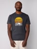 wat? Apparel T-Shirt Mehr Wandern in India Ink Grey