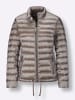 creation L Leicht-Daunen-Steppjacke in taupe-hellgrau