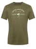 super.natural Merino T-Shirt in olivgrün