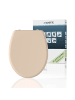 Franz Joseph Schütte Duroplast WC-Sitz BEIGE, mit Absenkautomatik und Schnellverschluss