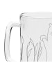 Mr. & Mrs. Panda Bierglas Otter Stein ohne Spruch in Transparent