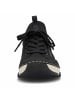rieker Slipper in schwarz