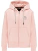 Carlo Colucci Kapuzensweatjacke Cattaruzza in Rosa