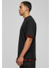 Urban Classics T-Shirts in blk/red