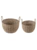 Present Time Korb Basket Set Save Medium, Set of 2pcs - Natürlich - 35.5x35.5x20cm