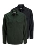 Jack & Jones Hemdjacke / Overshirt Charge in Schwarz / grün