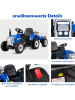 COSTWAY 12V Traktor ab 3 Jahren in Blau