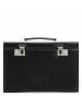 Windrose Ambiance - Uhrenkoffer (für 4 Uhren) 33 cm (schwarz) in schwarz