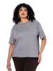 Ulla Popken Shirt in steingrau