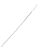Adeliás Damen Edelstahl Armband Kugelarmband 20 cm + 3 cm in silber